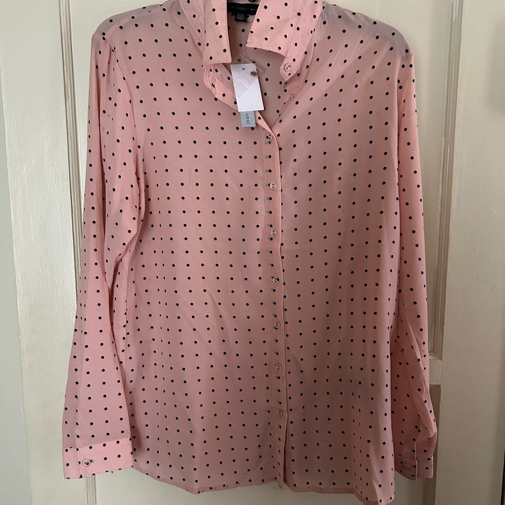 Pink Polka Dot Women's Shirt